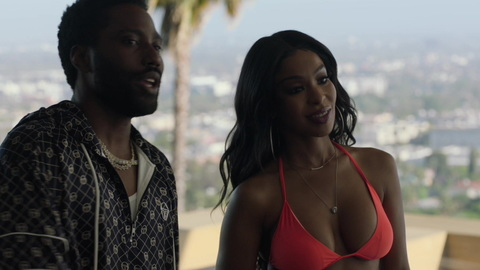 Pic: Porscha Coleman in Ballers