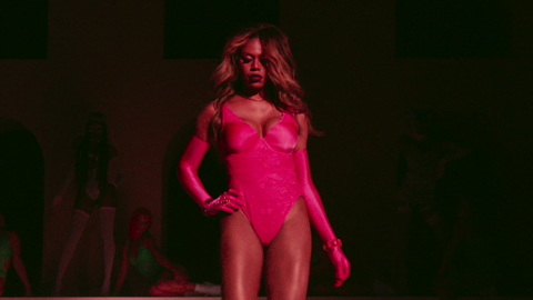 Pic: Laverne Cox in Savage X Fenty Show