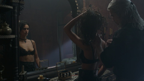 Pic: Anya Chalotra in The Witcher