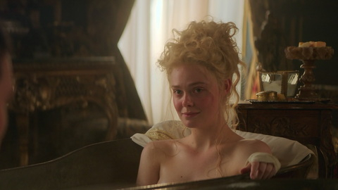 Pic: Elle Fanning in The Great