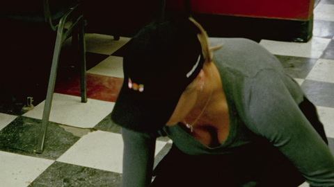 Pic: Julie Simpson in Tapeworm