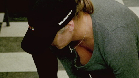 Pic: Julie Simpson in Tapeworm