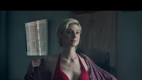Pic: Elizabeth Debicki in The Burnt Orange Heresy