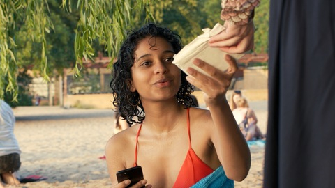 Pic: Safinaz Sattar in Unorthodox