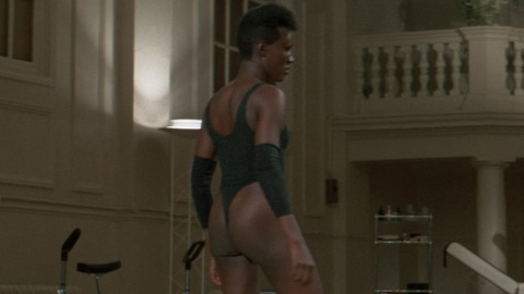 Pic: Grace Jones in A View to a Kill (1985)