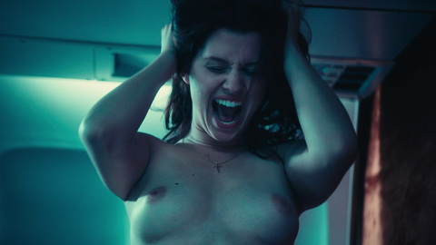 Pic: Corrin Evans in Exorcism at 60,000 Feet