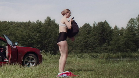 Pic: Irina Lavrinovič in You Can't Escape Lithuania (2016)