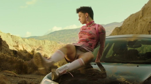 Pic: Claudia Riera in Locked Up: The Oasis (2020)