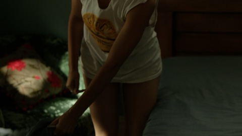 Pic: Brittany O'Grady in Little Voice