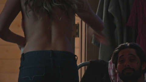 Pic: Hassie Harrison in Yellowstone