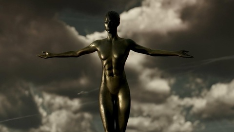 Pic: Amanda Collin in Raised by Wolves