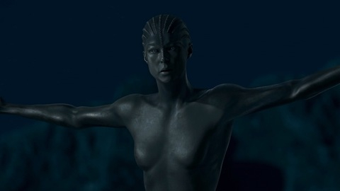 Pic: Amanda Collin in Raised by Wolves