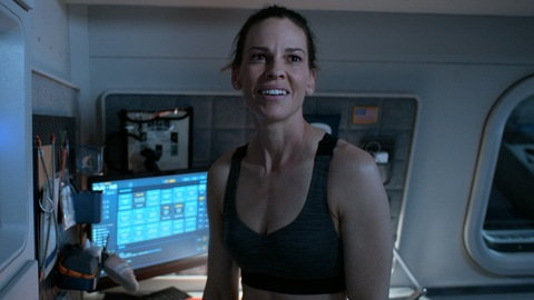 Pic: Hilary Swank in Away