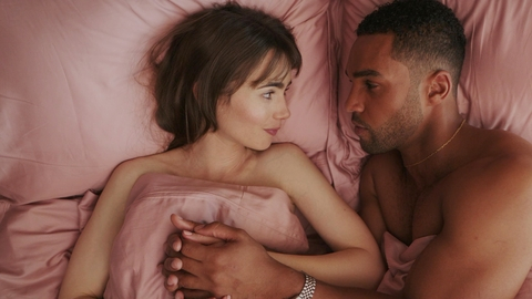 Pic: Lily Collins in Emily in Paris