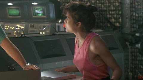 Pic: Nia Peeples in DeepStar Six