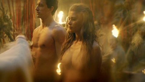 Pic: Jeanne Goursaud in Barbarians