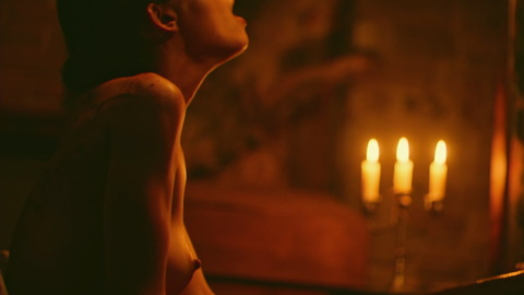 Pic: Kika Magalhaes in Castle Freak