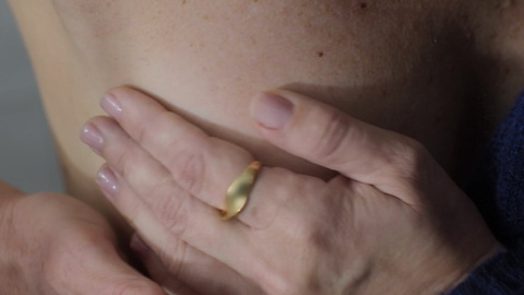 Pic: Claudia Karvan in Bump