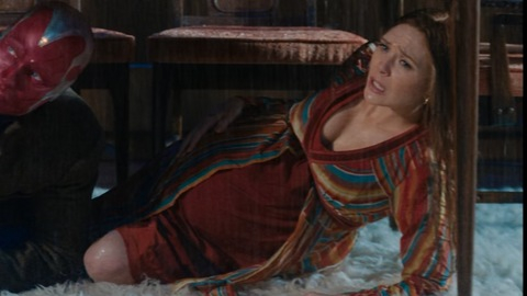 Pic: Elizabeth Olsen in WandaVision