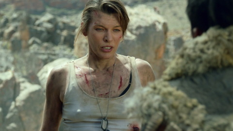 Pic: Milla Jovovich in Monster Hunter