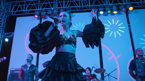 Pic: Christian Serratos in Selena: The Series