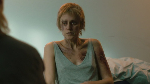 Pic: Denise Gough in Too Close