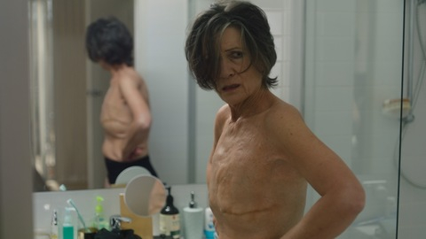 Pic: Harriet Walter in The End