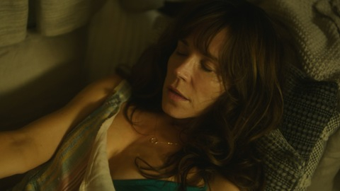 Pic: Frances O'Connor in The End (2020)