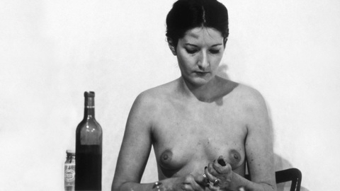 Pic: Marina Abramović in Marina Abramović: The Artist Is Present
