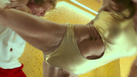 Pic: Karyna Bershadskaya in The Last Mercenary