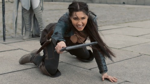 Pic: Jessica Green in The Outpost