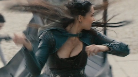 Pic: Jessica Green in The Outpost