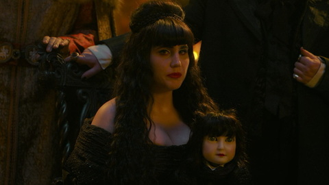 Pic: Natasia Demetriou in What We Do in the Shadows