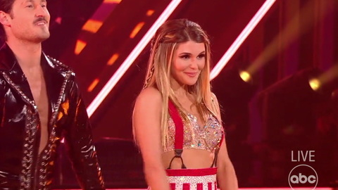 Pic: Olivia Giannulli in Dancing with the Stars