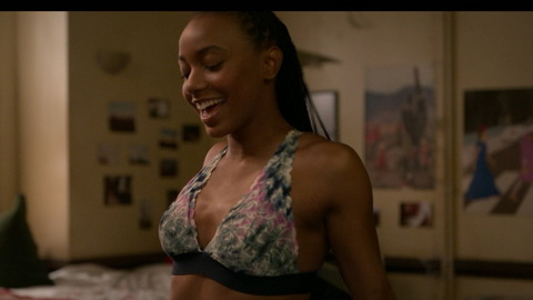 Pic: Alyah Chanelle Scott in The Sex Lives of College Girls