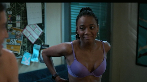 Pic: Alyah Chanelle Scott in The Sex Lives of College Girls