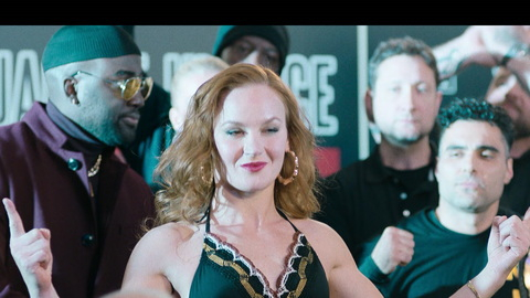 Pic: Valentina Shevchenko in Bruised