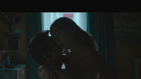 Pic: Anna Castillo in More the Merrier (2021)