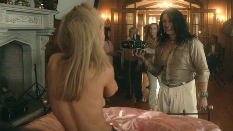 Pic: Lily James in Pam & Tommy