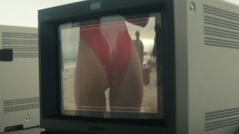 Pic: Lily James in Pam & Tommy