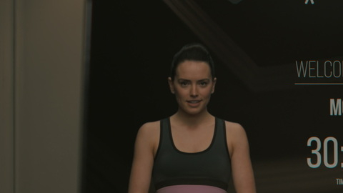 Pic: Daisy Ridley in The Bubble