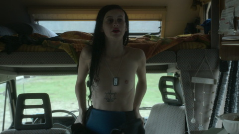Pic: Milena Smit in The Girl in the Mirror