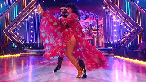 Pic: Jordin Sparks in Dancing with the Stars