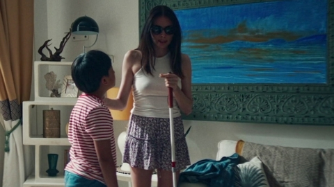 Pic: Ilenia Pastorelli in Dark Glasses (2022)