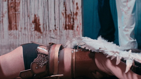 Pic: Lauren LaVera in Terrifier 2