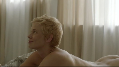 Pic: Nina Schwabe in A Fish Swimming Upside Down