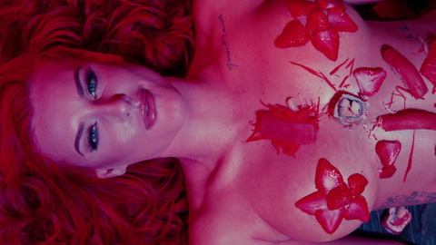 Pic: Justina Valentine in Strawberry Soda