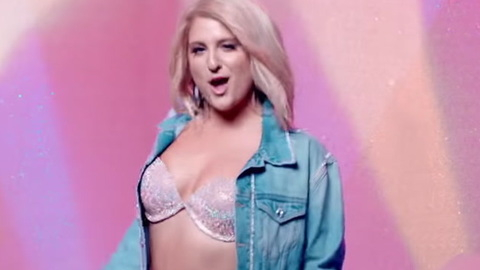 Pic: Meghan Trainor in No Excuses
