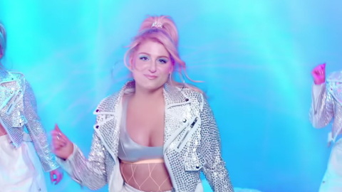 Pic: Meghan Trainor in No Excuses (2018)
