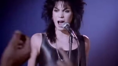 Pic: Joan Jett in I Hate Myself for Loving You